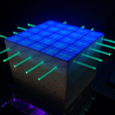 3D printed supercube