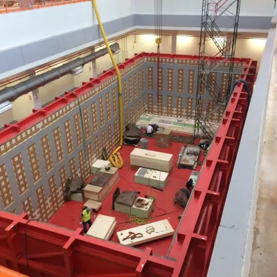 view of Icarus detector