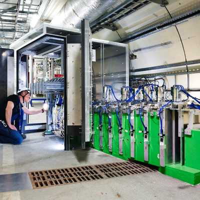 a picture of someone working on SND